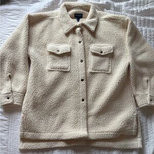 Brand New Cream Teddy Jacket